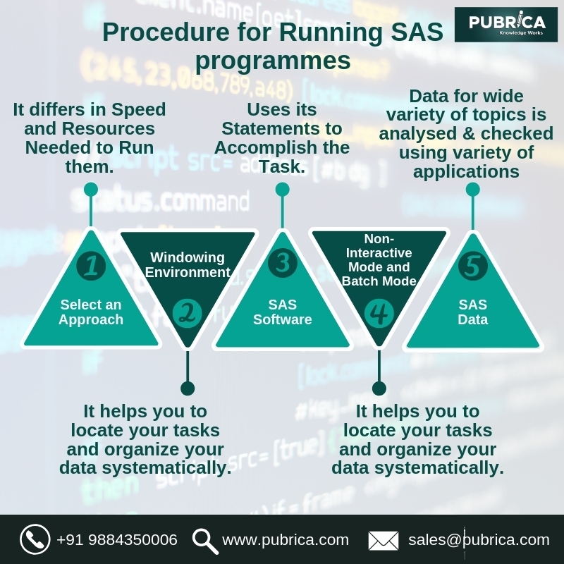 Procedure for Running SAS programmes
