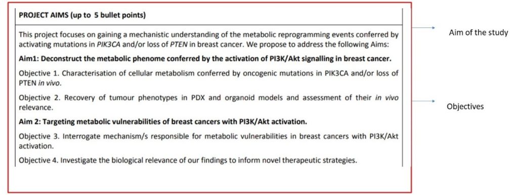 breast cancer research proposal example