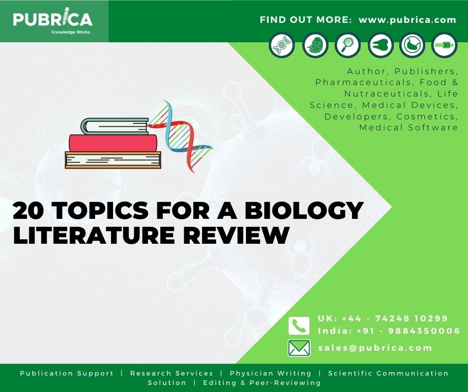 a literature review of biology