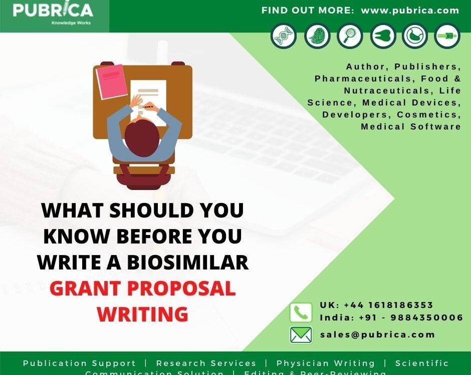 grant proposal wrting bio