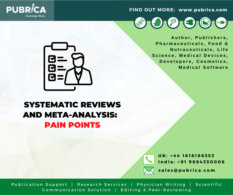 Systematic Reviews and Meta-Analyses_ Pain Points