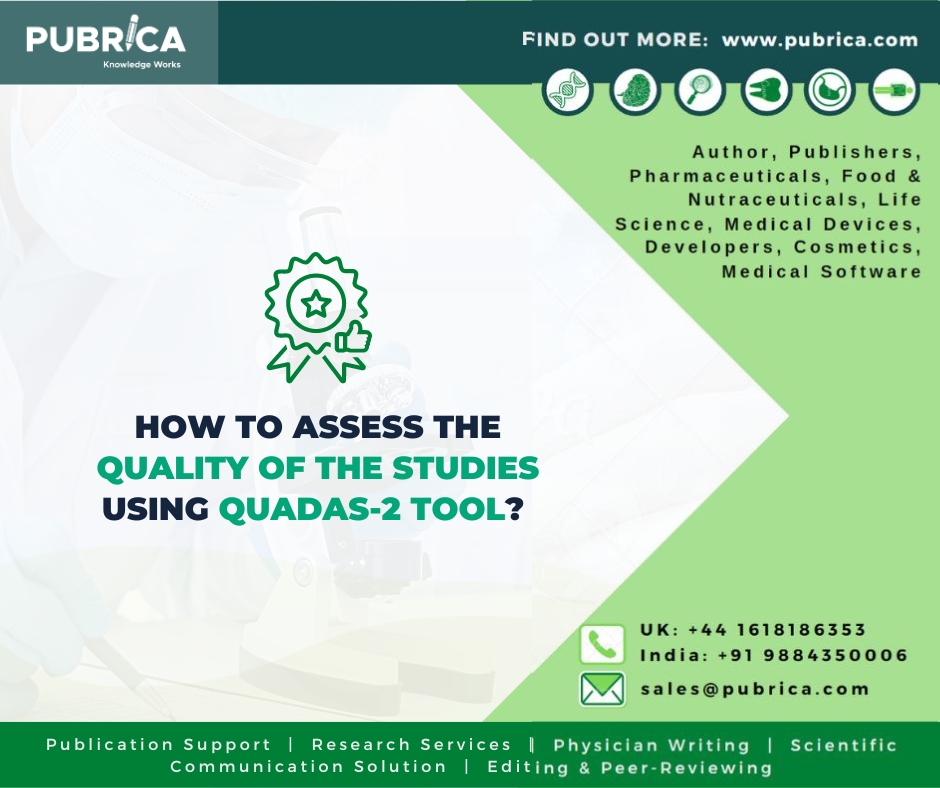 How to assess the quality of the studies using QUADAS-2 tool