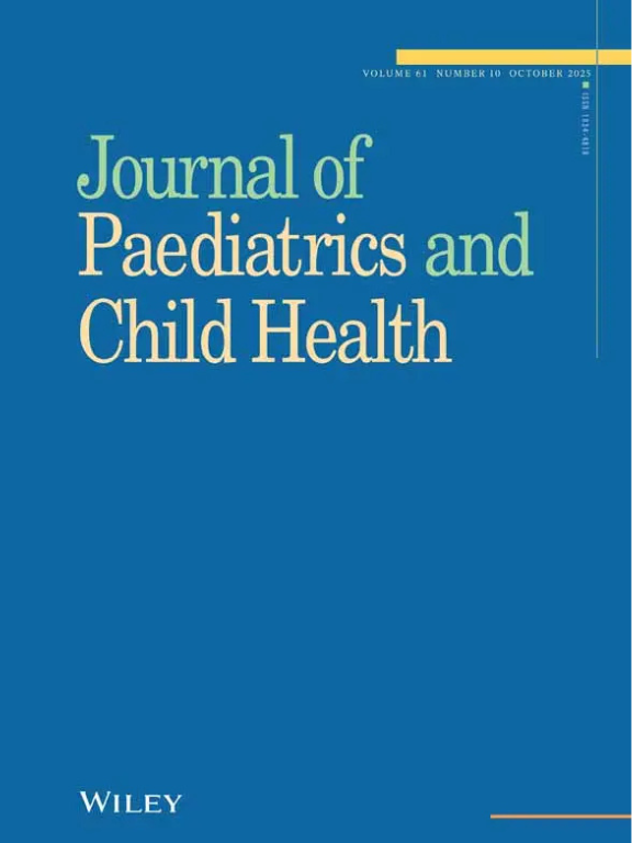 Journal of Paediatrics and Child Health