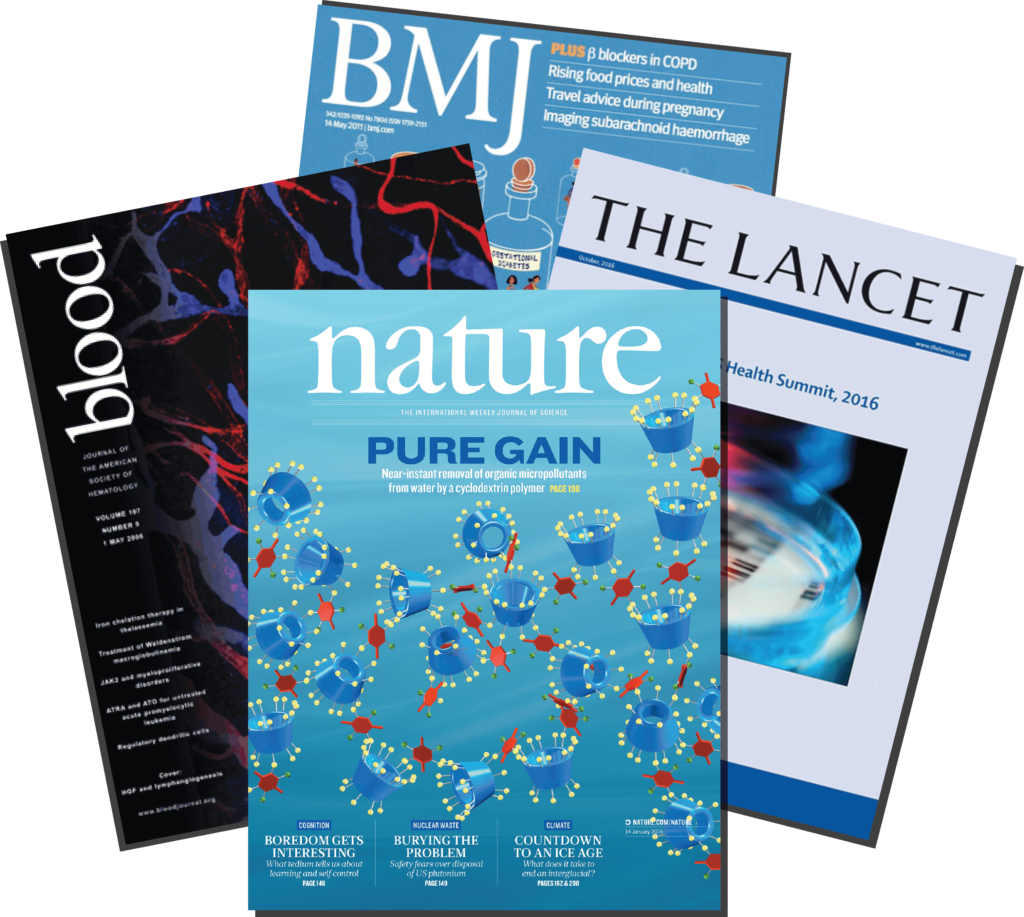 Research Journals and Publication Covers