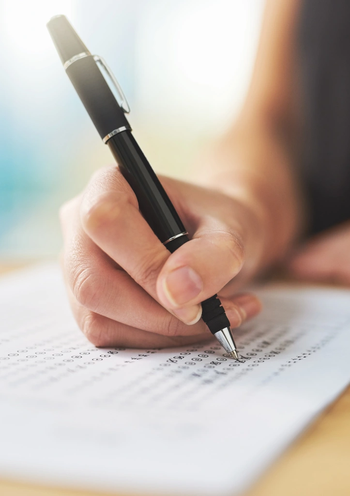 Assessment and Exam Review Services Sample Work