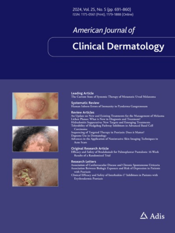 v1-American Journal of Clinical Dermatology-cover page