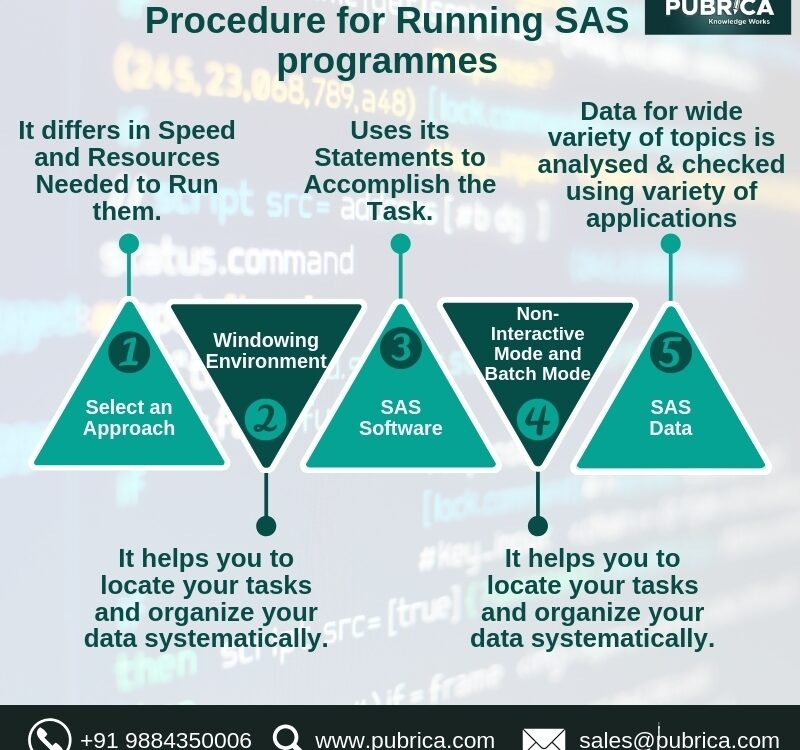 Procedure for Running SAS programmes