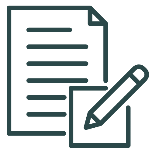 Manuscript Editing Icon