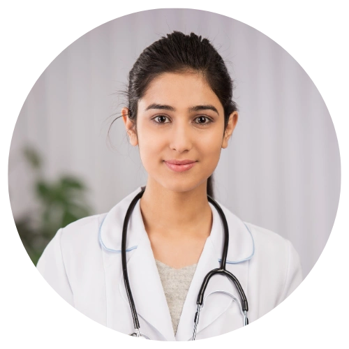 Dr. Meera Sharma portrait, Head of R&D in India sharing testimonial on biosimilar development support