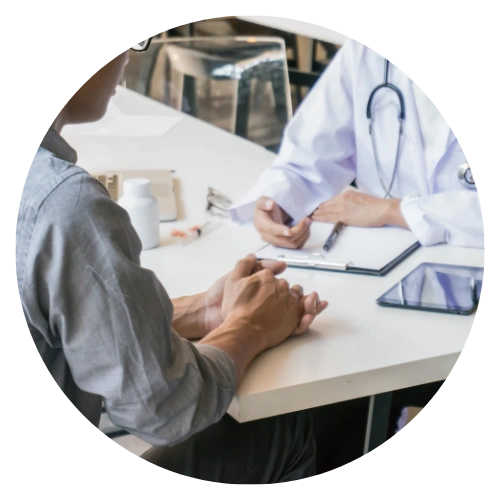 Medical professionals discussing generic drug regulatory compliance and market strategies