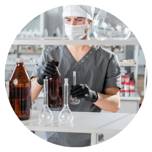 Nutraceutical research lab technician