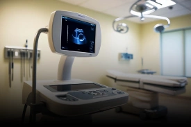Ultrasound diagnostic medical monitoring device