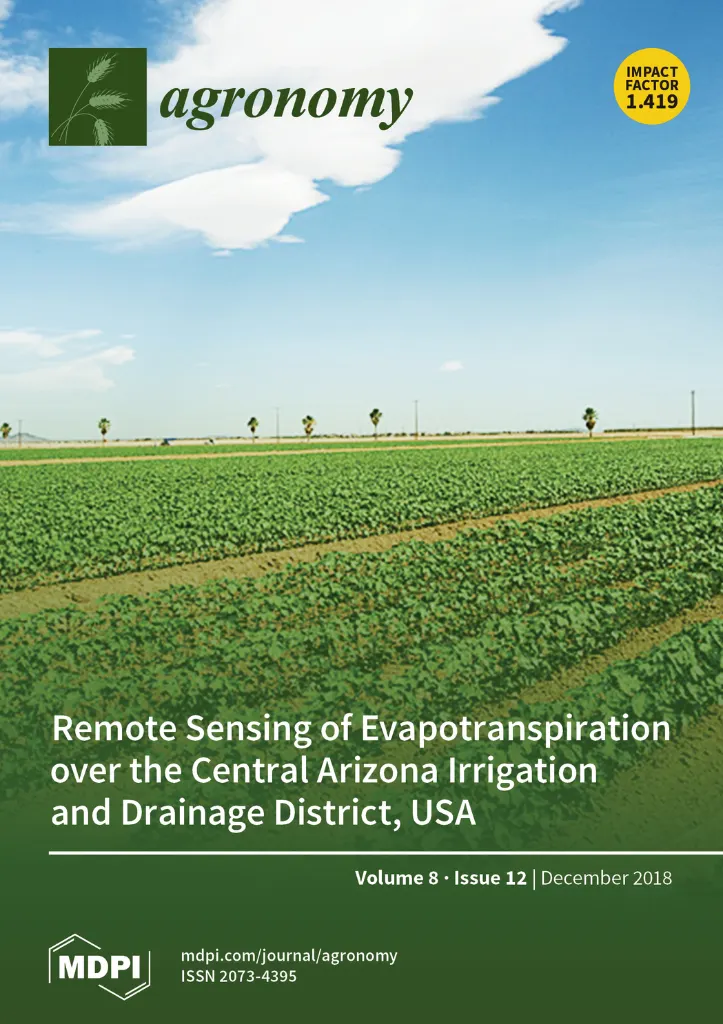 Agronomy Journal Cover