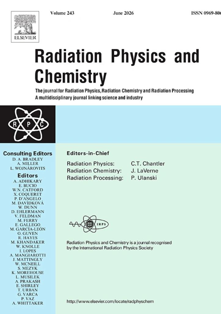 Radiation Physics and Chemistry Journal Cover