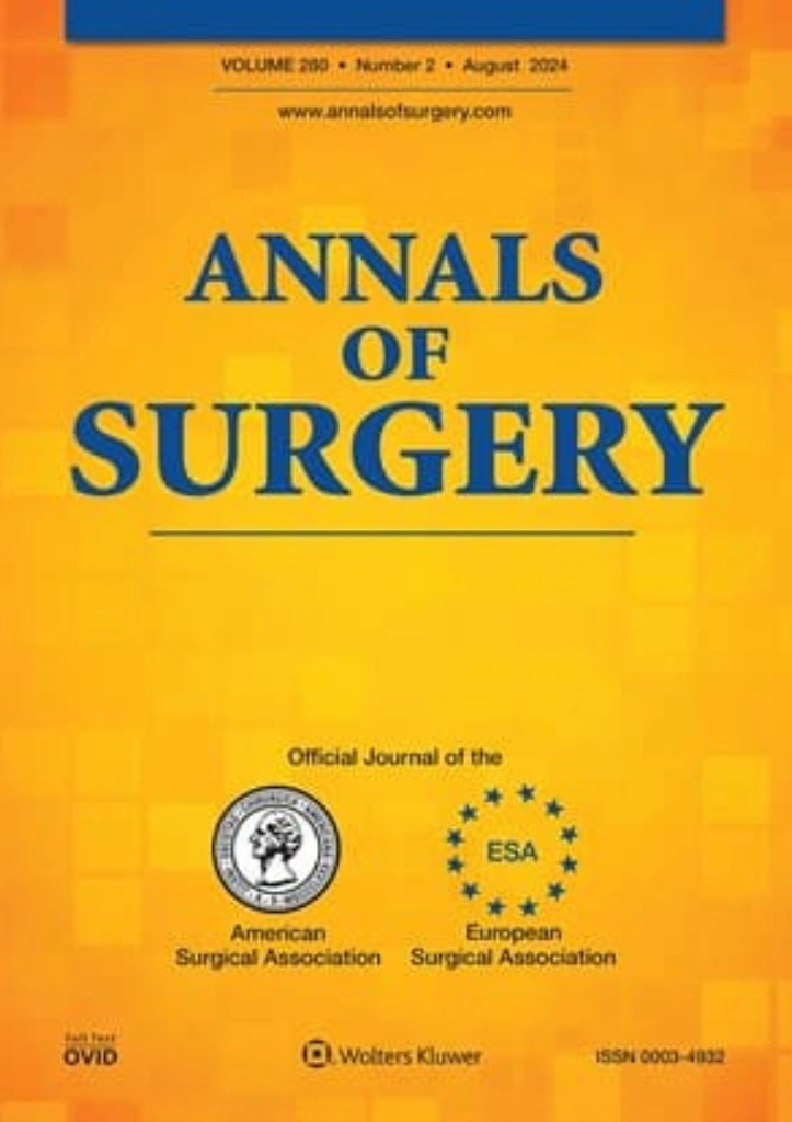 Annals of Surgery Journal Cover