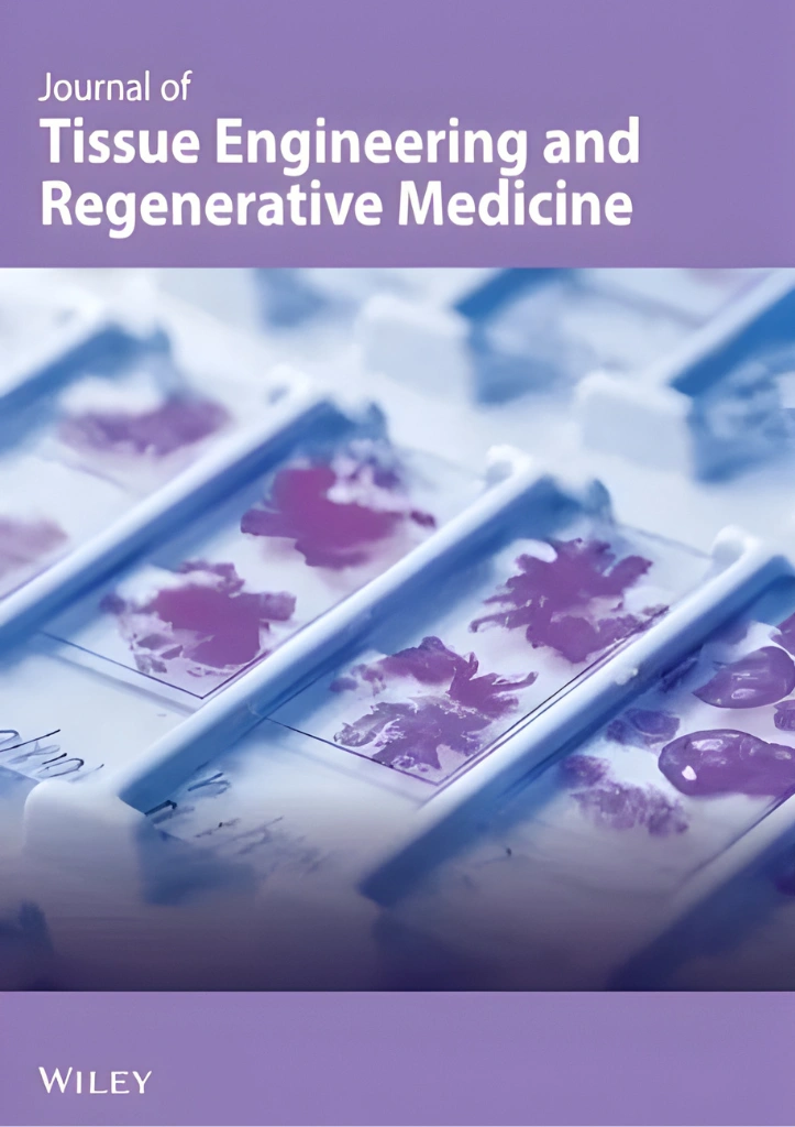 Journal of Tissue Engineering and Regenerative Medicine Cover