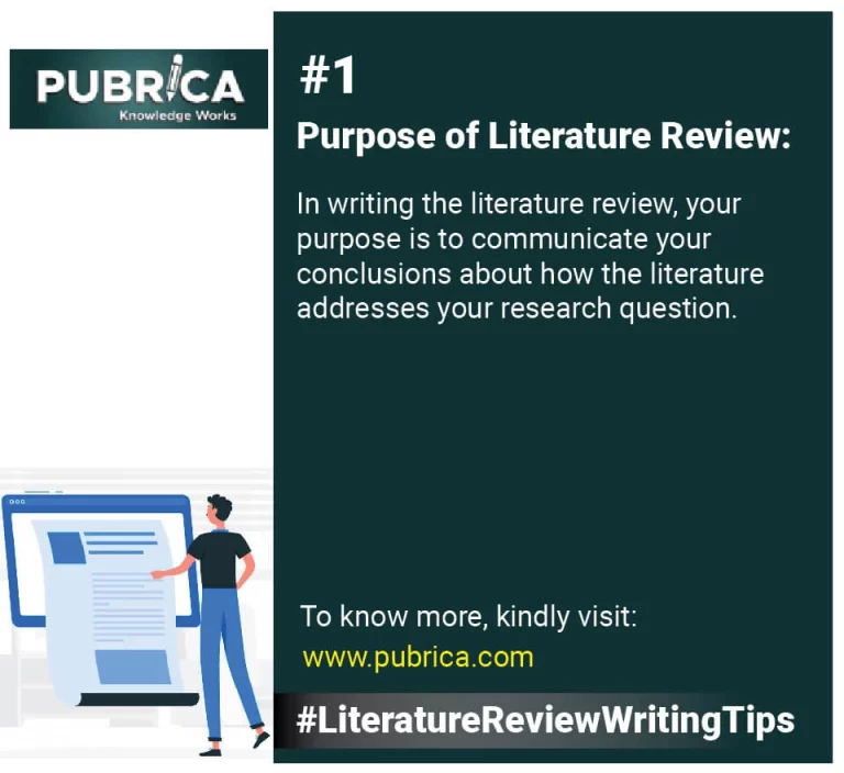 Purpose of Literature Review