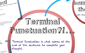 termnal punctuations