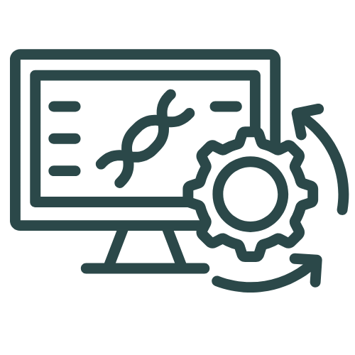 Integrative omics and systems biology tools icon