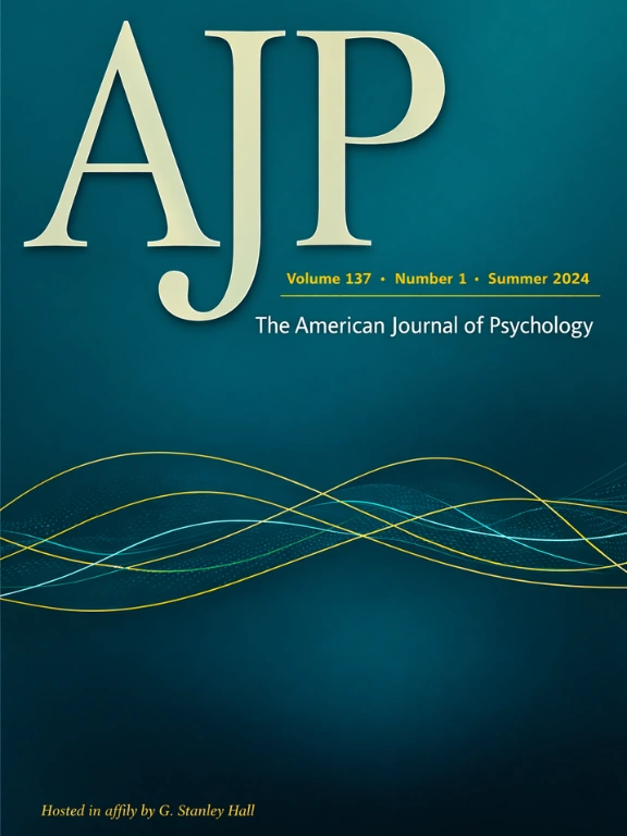 The American Journal of Psychology