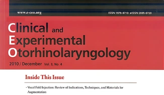 Clinical and Experimental Otorhinolaryngology Journal