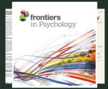Frontiers in Psychology journal cover image