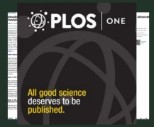 PLOS ONE journal cover featured in testimonial by Dr. Michael Turner