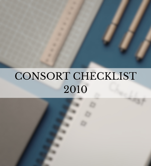 CONSORT CHECKLIST 2010