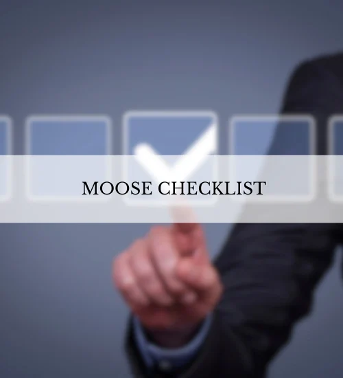 MOOSE checklist