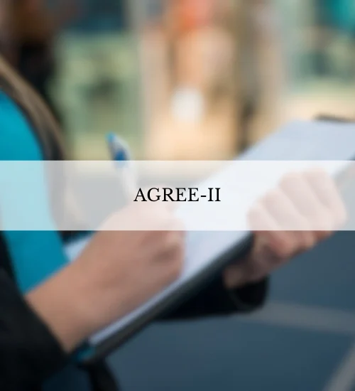 AGREE II Checklist